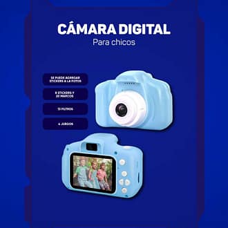 Cámara digital para niños / con juegos integrados