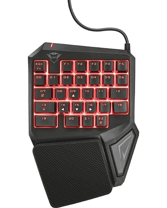 Teclado (Keypad One Handed) Trust GXT 888