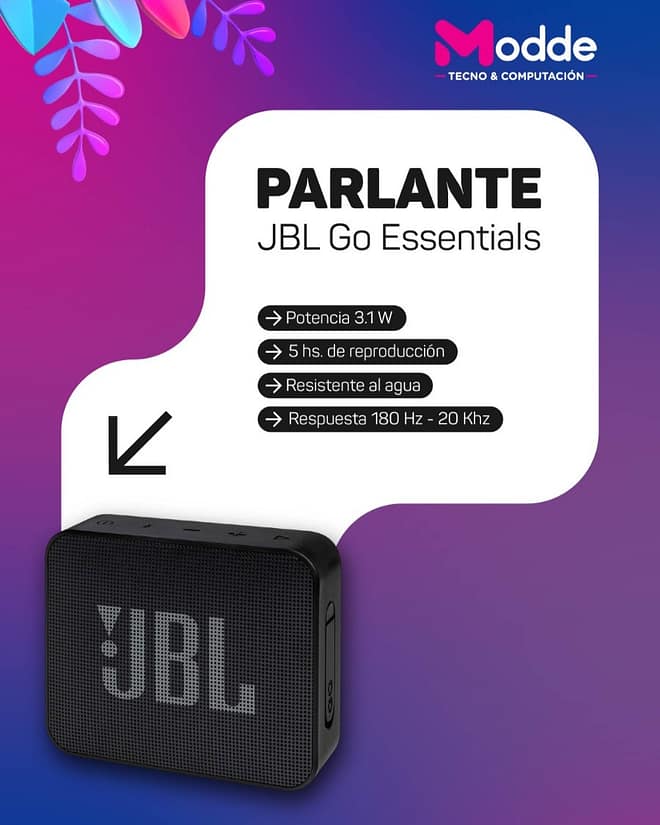 Parlante JBL Go Essential
