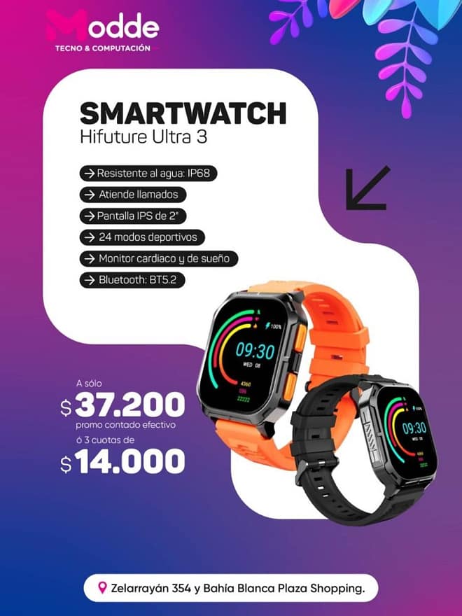 Smartwatch Hifuture Ultra 3