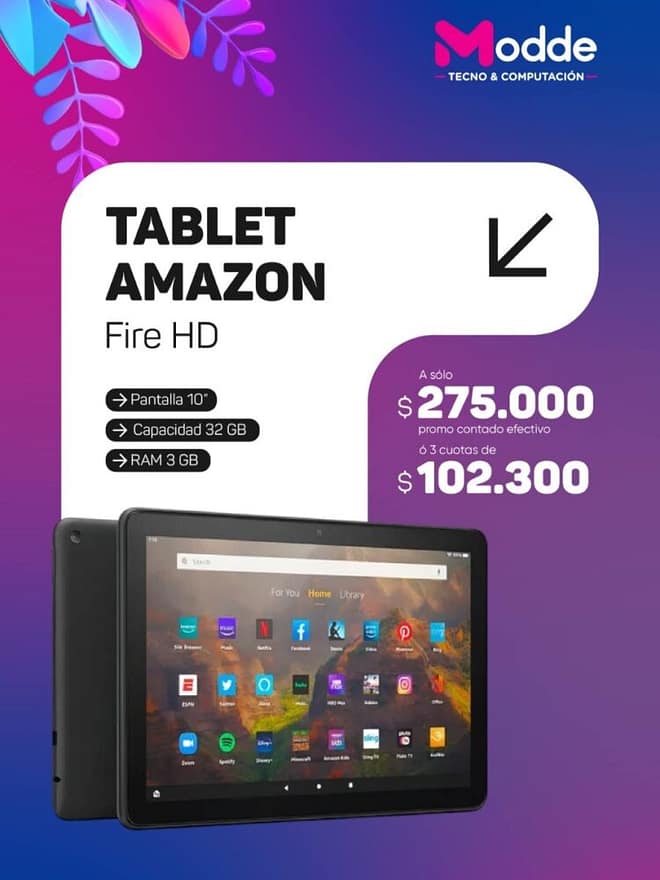 Tablet Amazon Fire HD 10"
