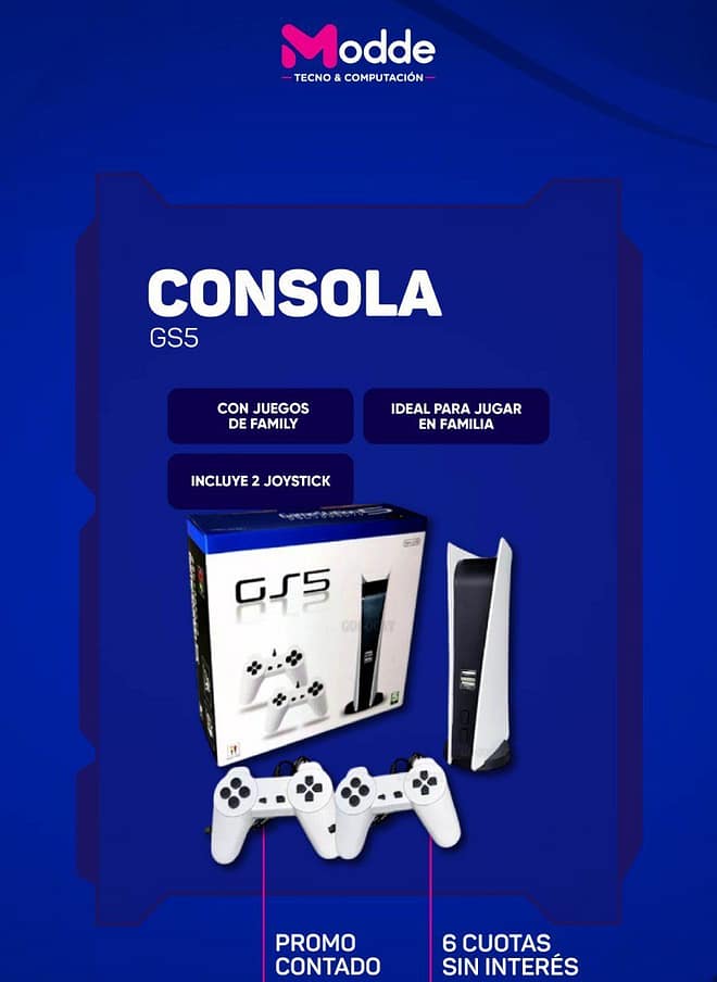 Consola 8 bits GS5