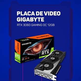 Placa de video Nvidia RTX 3060 Gaming OC 12gb