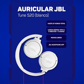 Auricular JBL Tune 520