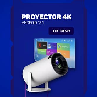 Proyector 4k con Android 13.1