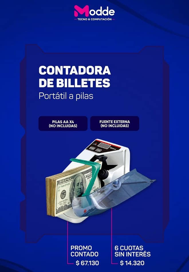 Contadora de billetes portatil Global Billcounterport-1