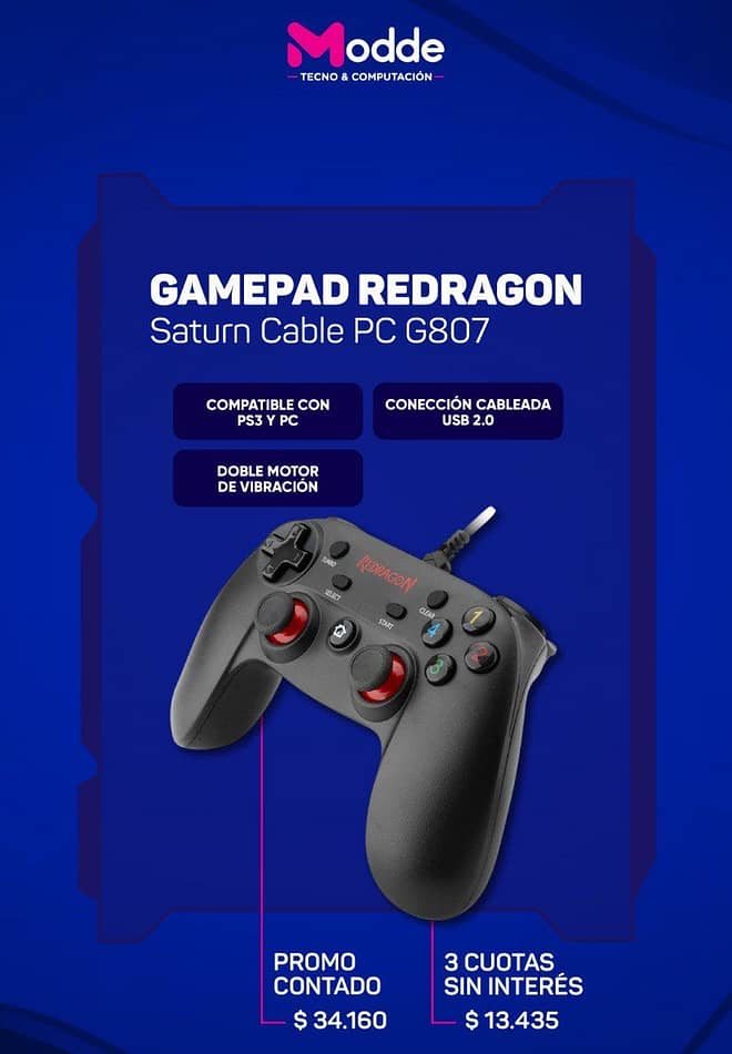Joystick Redragon Saturn