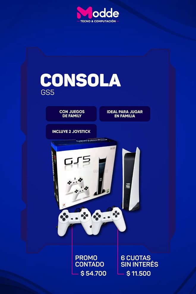Consola 8 bits GS5