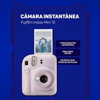 Cámara instantánea Fujifilm Instax Mini 12
