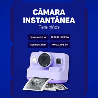 Cámara instantánea monocromática Netmak Kidcam