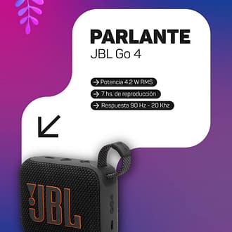 Parlante JBL Go 4