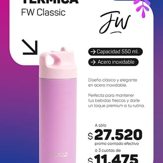 Botella térmica Fun World Classic 550ml