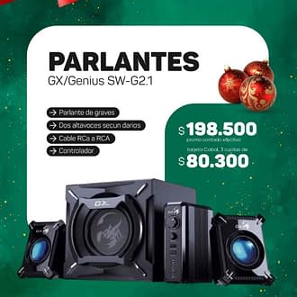 Parlante 2.1 Genius GX SW-G2.1